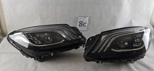 A2229061905, A2229062005 - MERCEDES S 222 LIFT FULL LED ЛЕВАЯ ПРАВАЯ МНОГОЛУЧАЯ ФАРА W222