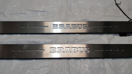 21735000B - MERCEDES S-CLASS COUPE 217 BRABUS НАКЛАДКА НА ПОРОГ