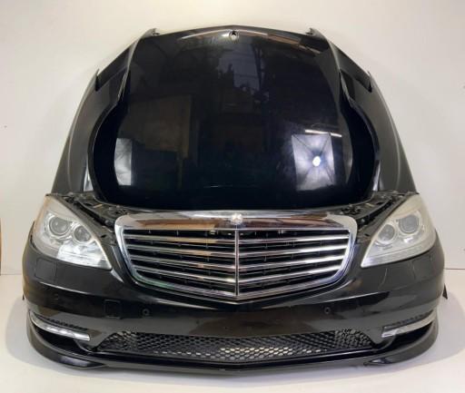 MERCEDES S KLASA W221 LIFT ZDERZAK MASKA BŁOTNIKI CHŁODNICE LAMPY PAS PRZEDNI WZMOCNIENIE BI XENON LED - MERCEDES S W221 AMG ЛИФТ БАМПЕР КАПОТ РАДИАТОР ЛАМПЫ