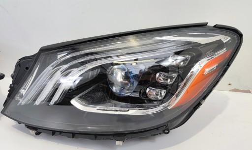 A2229062105 MERCEDES S W222 LIFT LAMPA LEWA MULTIBEAM LED USA, 2229062105 - MERCEDES S W222 LIFT LIGHT LAMP MULTIBEAM LED США