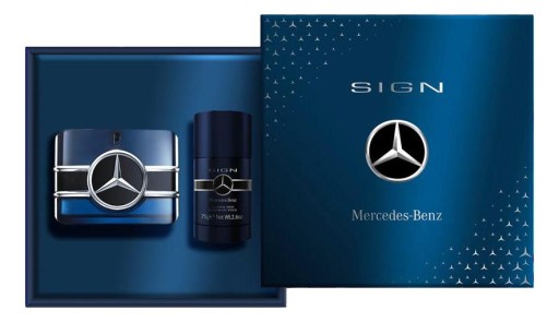 MERCEDES SIGN мужские духи 50мл + дезодорант 75гр подарочный набор