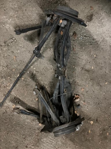 MERCEDES SLK 171 ЗАДНЯЯ ПОДВЕСКА В СБОРЕ