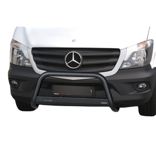 MERCEDES SPRINTER 2018+ ПЕРЕДНЯ ТРУБА ЧОРНА СХВАЛЕННЯ ЄС