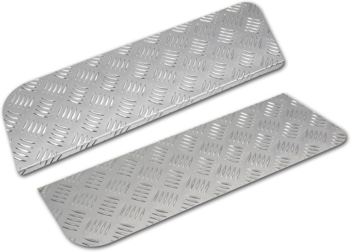 MERCEDES SPRINTER II 2006-2015 НАКЛАДКИ НА СТУПЕНИ САЛОНА