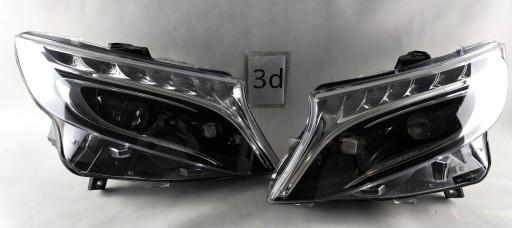 A4479060101, A4479060201 - MERCEDES V CLASS 447 VITO LIFT FULL LED ЛЕВА ПРАВА ФАРА W447