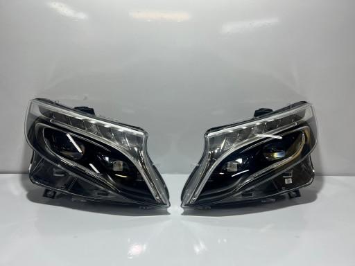 A4479060101, A4479061501 - MERCEDES V-CLASS W447 ПОЛНОСТЬЮ СВЕТОДИОДНАЯ ФАРА ЛЕВАЯ ПРАВАЯ