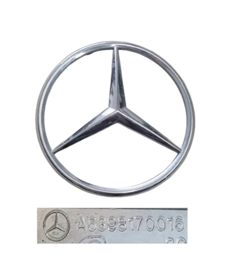 MERCEDES VIANO VITO W639 ЭМБЛЕМА ЗНАЧОК ПЕРЕДНЯЯ РЕШЕТКА A6398170016