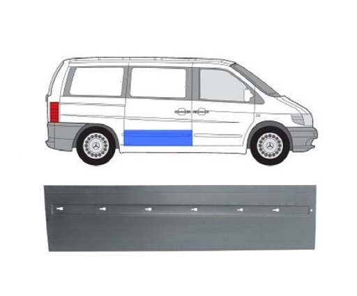 PBZ88037AR - MERCEDES VITO 12.95-09.03 РЕМОНТ