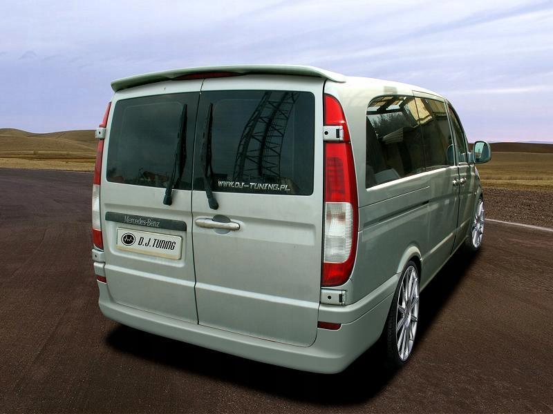 MERCEDES VITO 639 * СПОЙЛЕР НА ДАХУ * DJ-ТЮНІНГ