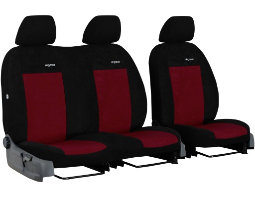 MERCEDES VITO W638 2+1 ВЕЛЮРОВІ ЧОХЛИ НА ІНДИВІДУАЛЬНІ