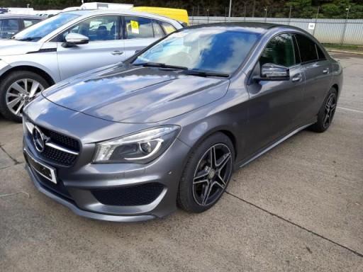 W117PASPRZEDNIKOMPLETNYPRZOD - MERCEDES W117 CLA 2.2 КАПОТ БАМПЕР КСЕНОНОВА ЛАМПА КРИЛО LED РЕМНІ РАДІАТОРИ