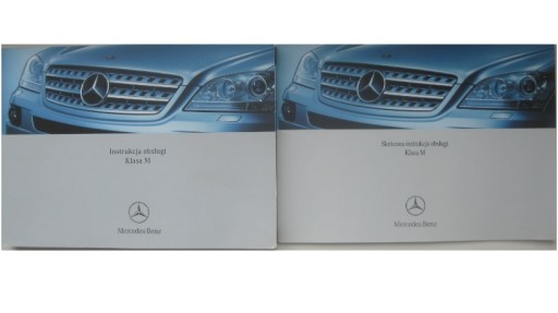 MERCEDES W164 M Class 05-08 посібник користувача PL