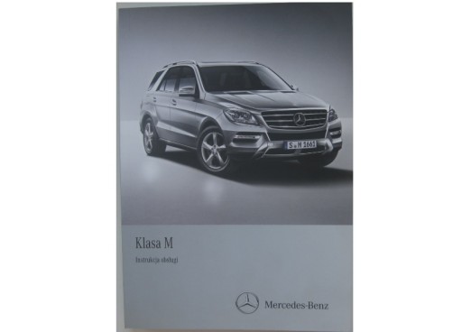 MERCEDES W166 11-15 посібник користувача M CLASS PL