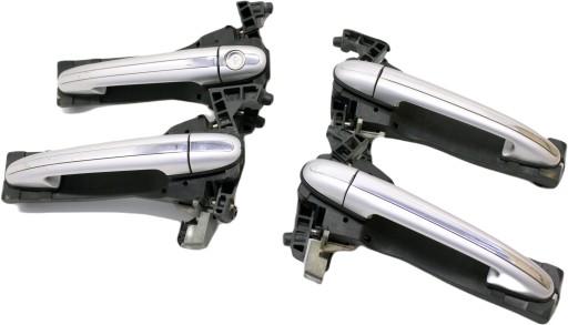 761 - MERCEDES W168 A класс ручки хром левый правый комплект