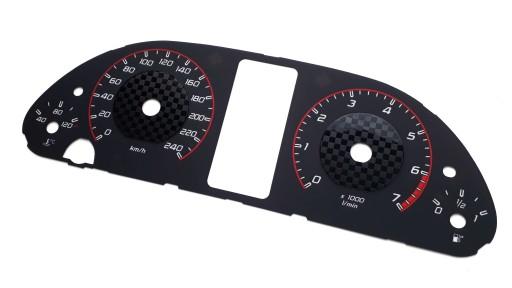 Mercedes W169 w245 dials pattern as AMG