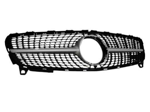 A1768807500 - MERCEDES W176 176 LIFT Решітка BLACK DIAMOND