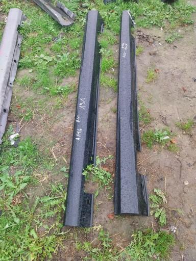 A2466901440 - MERCEDES W176 SPORT A-CLASS РАМА РАМА ЛЕВАЯ ПРАВАЯ ЧЕРНАЯ 191 ПОРОГ 2ШТ.