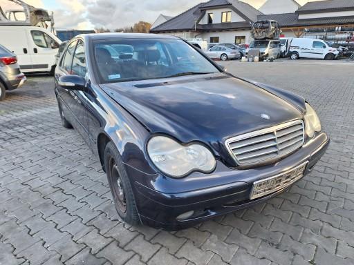 MERCEDES W203 C-KLASA 359 C180 NIEBIESKI GRANATOWY KOMPLET CZĘŚCI DO PRZODU CHŁODNICE BENZYNA PAS WZMOCNIENIE MASKA ATRAPA ZDERZAK LAMPA REFLEKTOR,2001 2002 2003 2004 BENZYNA 2.0 WDB203 203.035 203035 CLASSIC LEWY PRAWY LEWA PRAWA - MERCEDES W203 C-CLASS 