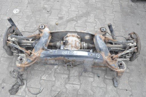 Mercedes w203 coupe 1.8k 143км підвіска задня балка 2033506659 + міст