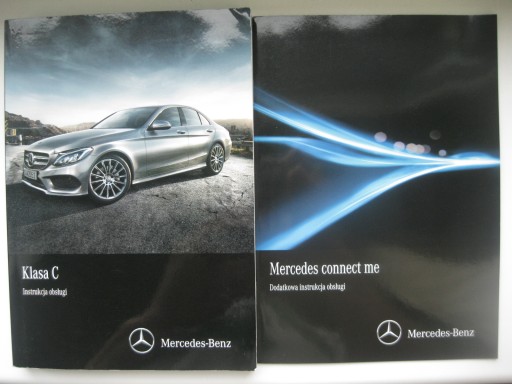 MERCEDES W205 C Class 14-18 Польська сервісна інструкція +Connect Me +скорочено
