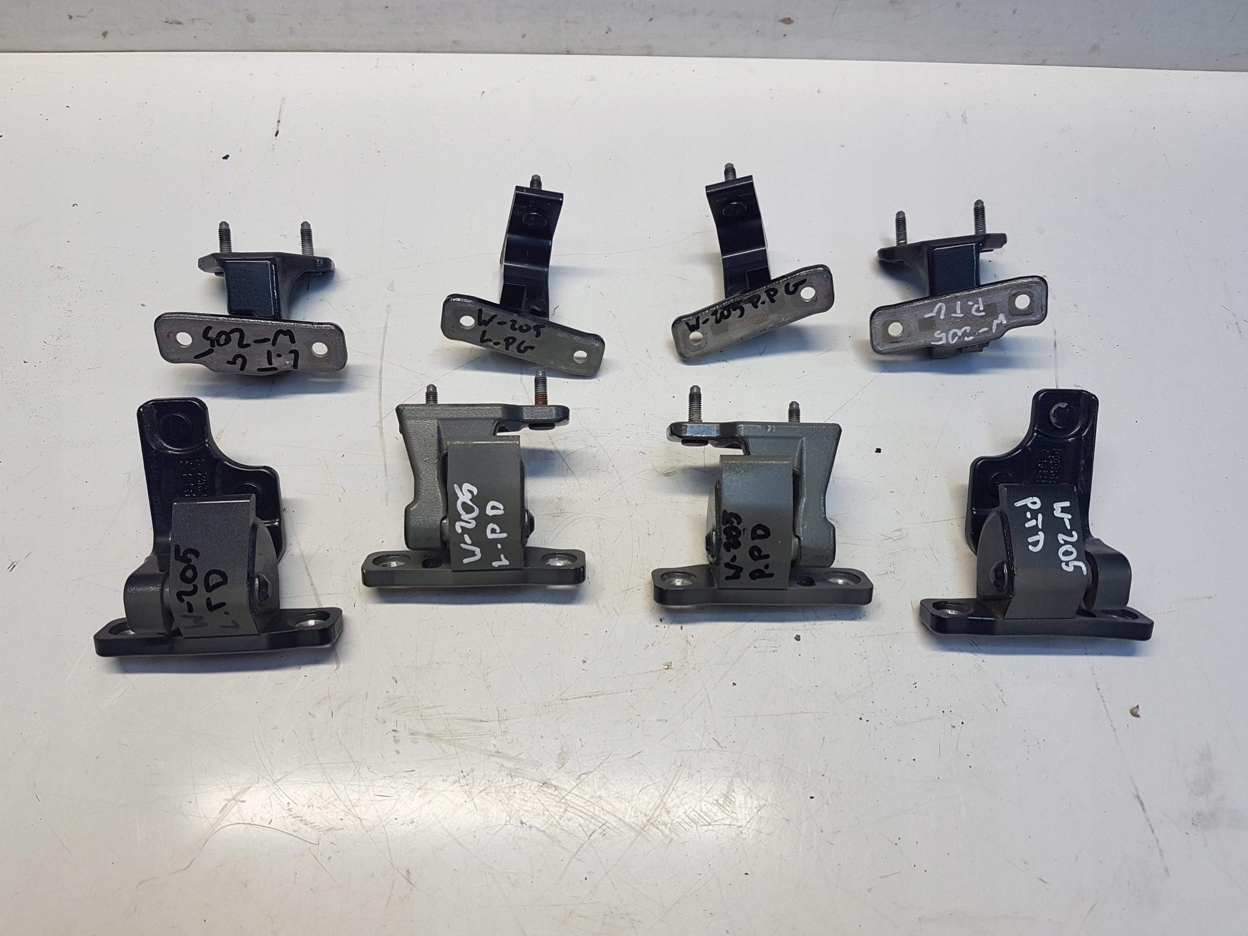 MERCEDES W205 дверна петля ліва передня нижня верхня