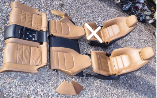 MERCEDES W207 купе сидіння диван шкіра