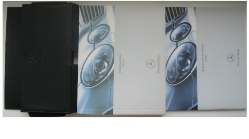 MERCEDES W211 2002-2006 инструкция по эксплуатации E Class PL + короткая + КЕЙС