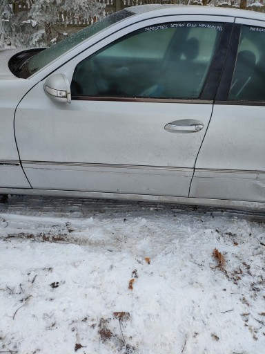 MERCEDES W211 E KLASA  DRZWI LEWY PRAWY PRZÓD LEWE PRAWE PRZEDNIE IGŁA LAKIER 744 - MERCEDES W211 E КЛАС ДВЕРІ ЛІВА ПЕРЕДНЯ ПРАВА ЛІВА ПЕРЕДНЯ ПРАВА ГОЛКА 744