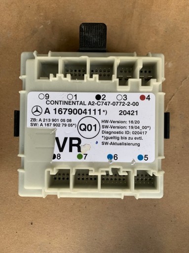 МОДУЛЬ КОНТРОЛЕРУ ДВЕРЕЙ MERCEDES W213 A1679004111