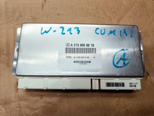 A2139000018 - MERCEDES W213 драйвер модуль підвіски