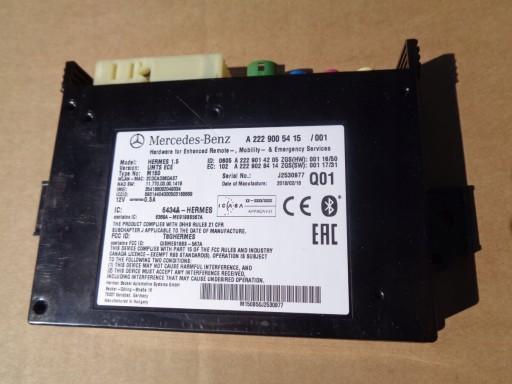 A2229005415 2229005415 - MERCEDES W213 W205 W238 W222 РАДИО МОДУЛЬ BLUETOOTH
