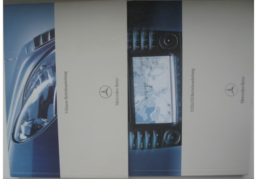 MERCEDES W220 02-05 Руководство пользователя на немецком языке +Comand +сокращенное +телефон