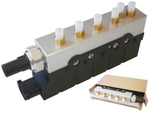 A2203200258 - MERCEDES W220 AIRMATIC VALVE RAIL РАЙЛ