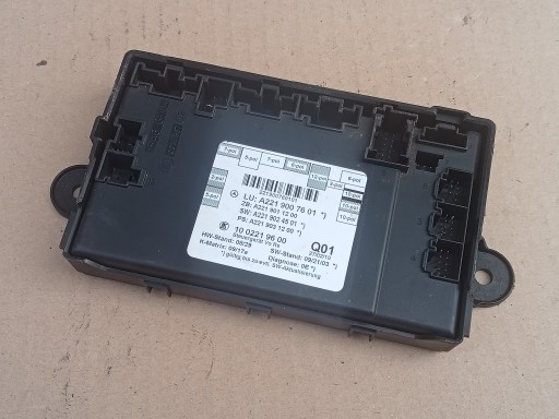 MERCEDES W221 МОДУЛЬ ДВЕРЕЙ ПРАВИЙ ПЕРЕДНИЙ A2219007601