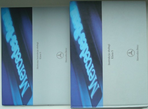 MERCEDES W221 S Class 05-09 польський колір + скорочена інструкція