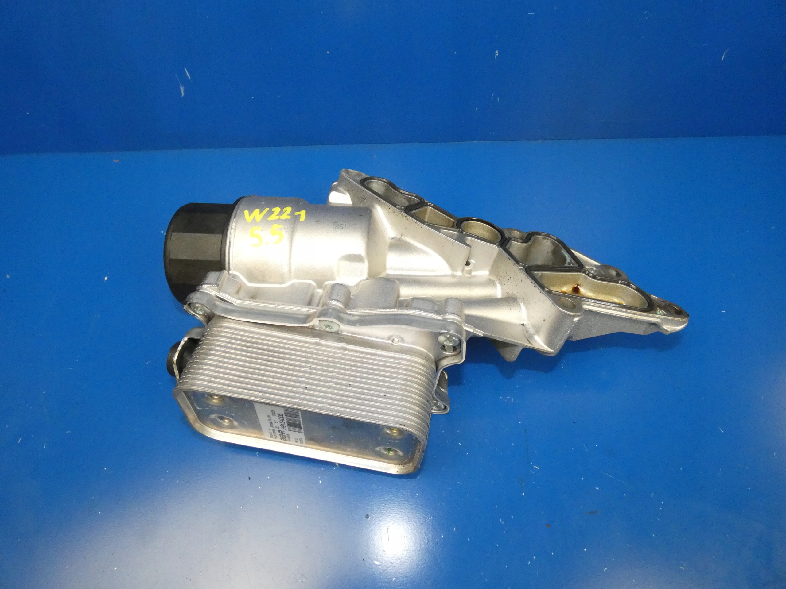 A2721800000 - Корпус масляного фильтра MERCEDES W221 W219 5.5 V8