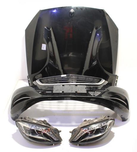 MERCEDES W222 ПЕРЕДНИЕ ФОНАРИ КАПОТА БАМПЕР КРЫЛЬЯ