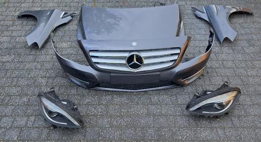 MERCEDES W246 B180 CDI МАСКА БАМПЕР ПІД КРИЛА ЛАМПИ