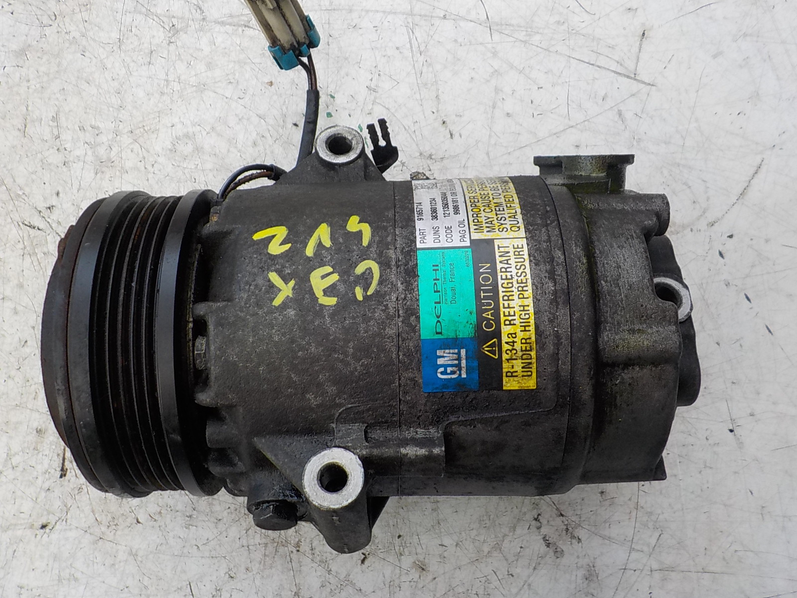 MERIVA ASTRA 1.4 16V КОНДИЦІОНЕР 9165714