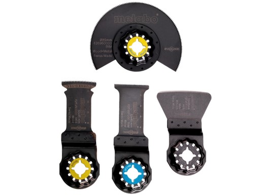 METABO 26-420 набір пилок скребок дерево метал 4 шт