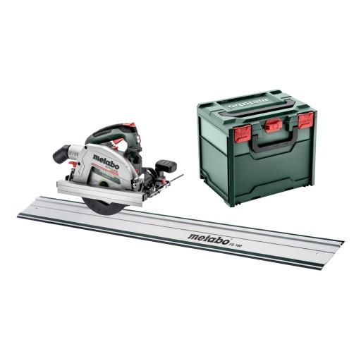 АКУМУЛЯТОРНА РУЧНА ЦИРКУЛЯРНА ПИЛА METABO KS 18 LTX 66 BL + METABOX