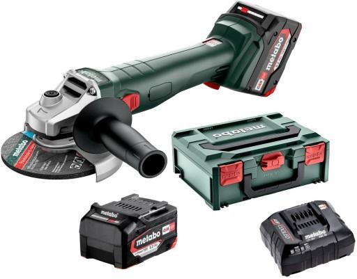 АКУМУЛЯТОРНА КУТОВА ШЛІФУВАЛЬНА МАШИНА METABO FLEX ANGLE W 18 L 9-125 QUICK