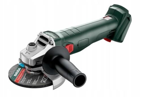 Акумуляторна кутова шліфувальна машина METABO 18V 125mm W 18 L 9-125