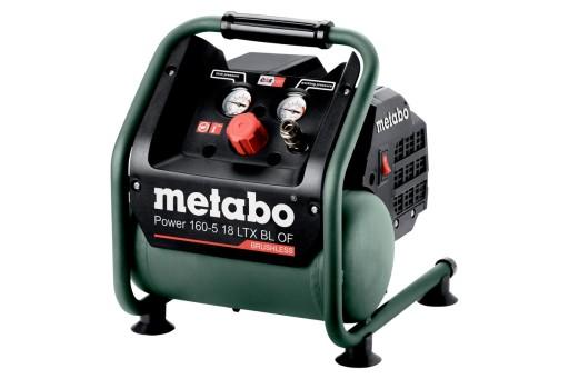 КОМПРЕССОРНАЯ АККУМУЛЯТОРНАЯ БАТАРЕЯ METABO 18 В POWER 160-5 18 ЛТХ БЛ. Компрессора