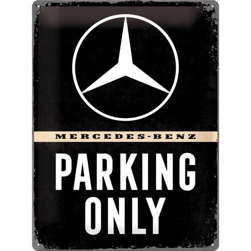 ПЛАКАТ МЕТАЛЕВИЙ 3D 30х40см MERCEDES PARKING