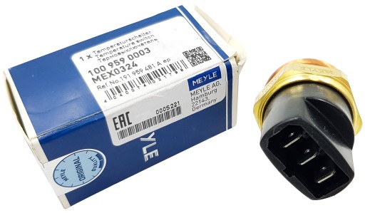 100 959 - MEYLE ПЕРЕКЛЮЧАТЕЛЬ ВЕНТИЛЯТОРА VW