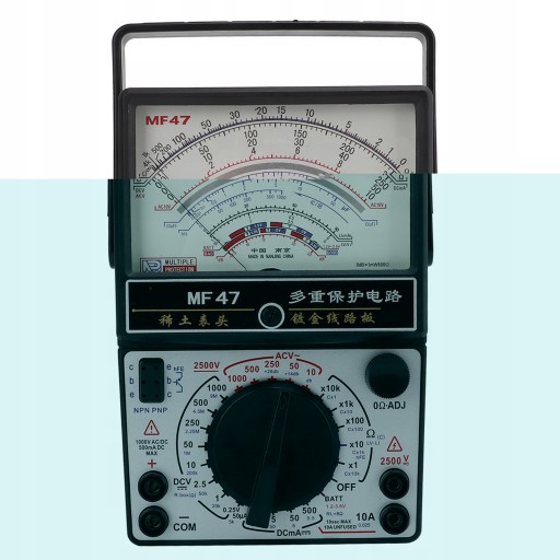 MF47 ЦИФРОВОЙ МУЛЬТИМЕТР ЭЛЕКТРОНИКИ МЕТР