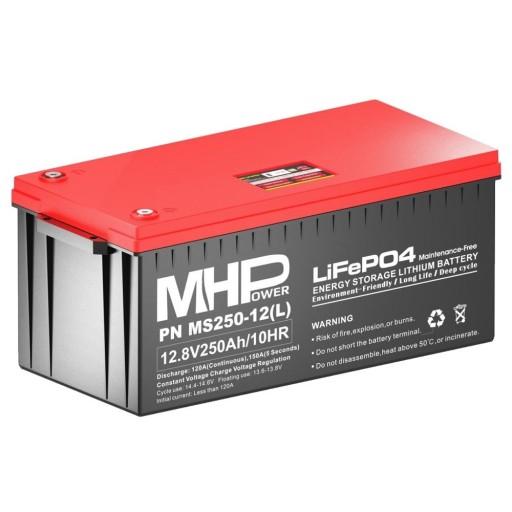 Літієва батарея MHPower MS250-12(L) LiFePO4 12V/250Ah, клема LC5 - M8