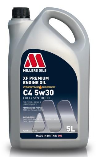 MILLERS OILS XF LONGLIFE C4 5W30 5л - MB 226.51