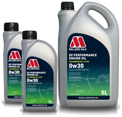 Моторное масло MILLERS EE PERFORMANCE 0W30 7л.